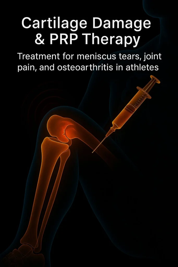Sports injury Cartilage Damage & PRP Therapy
