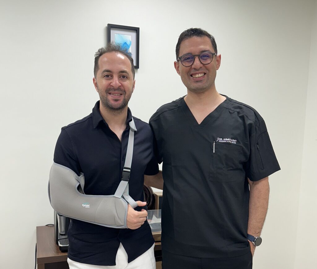 Shoulder & Arthroscopy patient