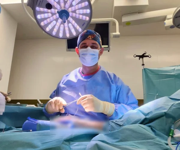dr. azmy making a surgery